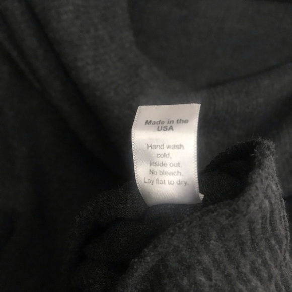 Evereve + Michael Stars Collaboration Sweater Grey Medium Long Sleeve Cowl Neck - Picture 3 of 9